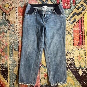 Isabel maternity vintage straight panel medio pregnancy jeans size 10